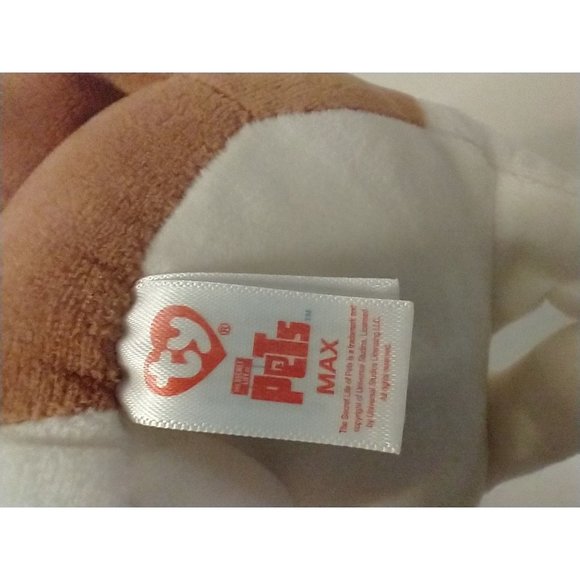 Max Plush from the Secret Life of Pets Disney TY - Picture 7 of 9